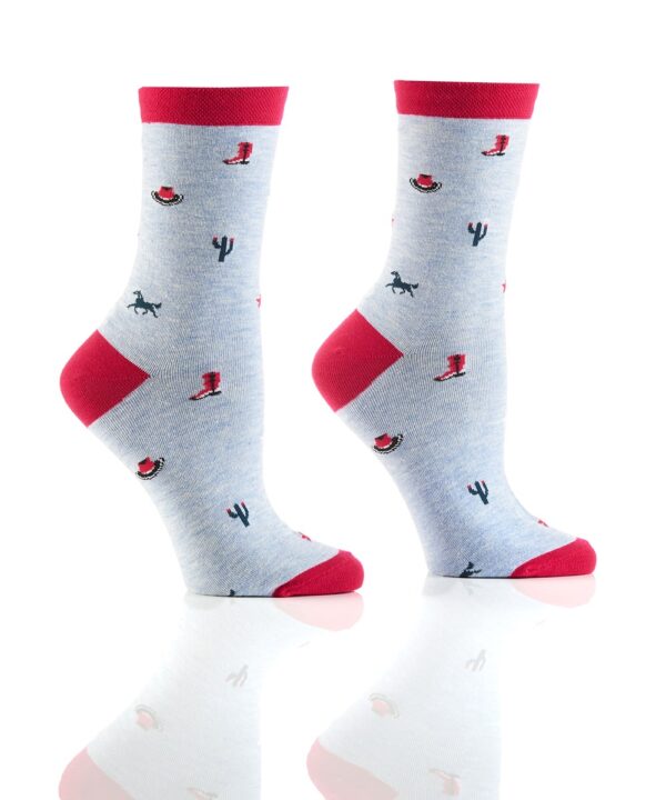 Women's Crew Socks "Cowgirl"