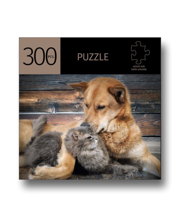 Cat & Dog Design Puzzle - 300pcs