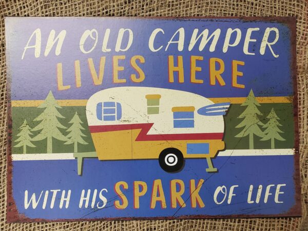 Camping Metal Signs